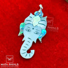 Adorable Ganesha MOP Pendant