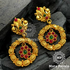 Amazing Hanging Floral Gold Plated Chandbali