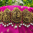 Antique Dulha Dulhan Gold Plated Waist Belt