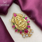 Antique Lakshmi Gold Plated Pendant