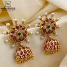 Lovely Floral Jhumka