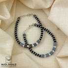 Spectacular Black Beads Kadli