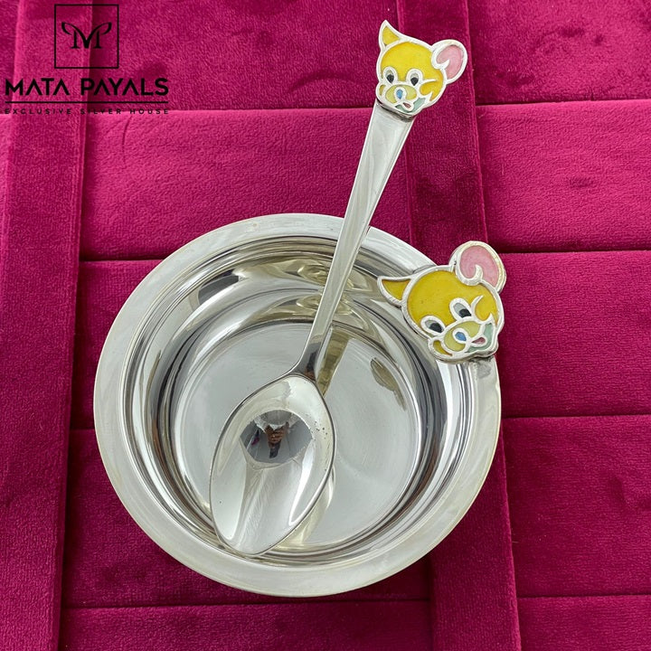 Baby's Bowl And Spoon 