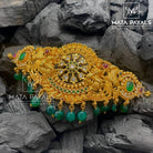 Beautiful Devi Saraswathi Nakshi Gold Plated Choker