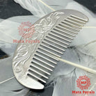 Beautiful Filigree Silver Comb