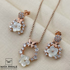 Butterfly Rose Gold Set