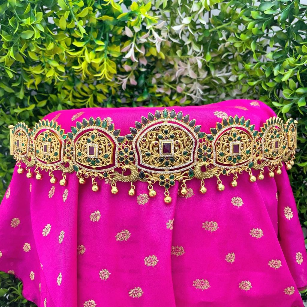 Charismatic Reversable Devi Lakshmi Waist Belt