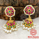 Colourful Floral Elegant Jhumka