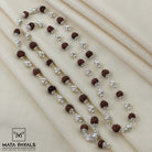 Rudraksha Silver Neckchain