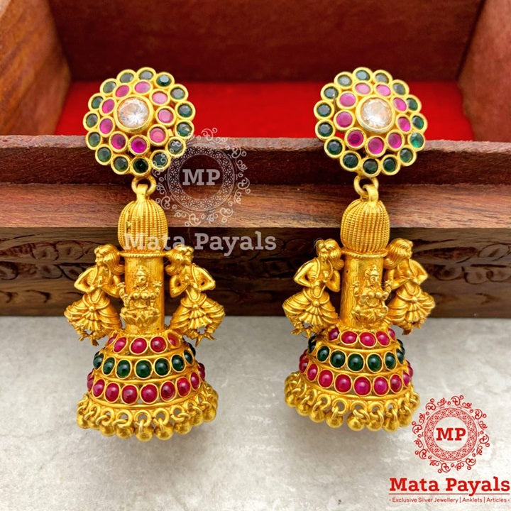 Devi Lakshmi Unique R&G Jhumka