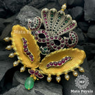 Divine Sheshnag Silver Oxidized & Gold Plated Pendant