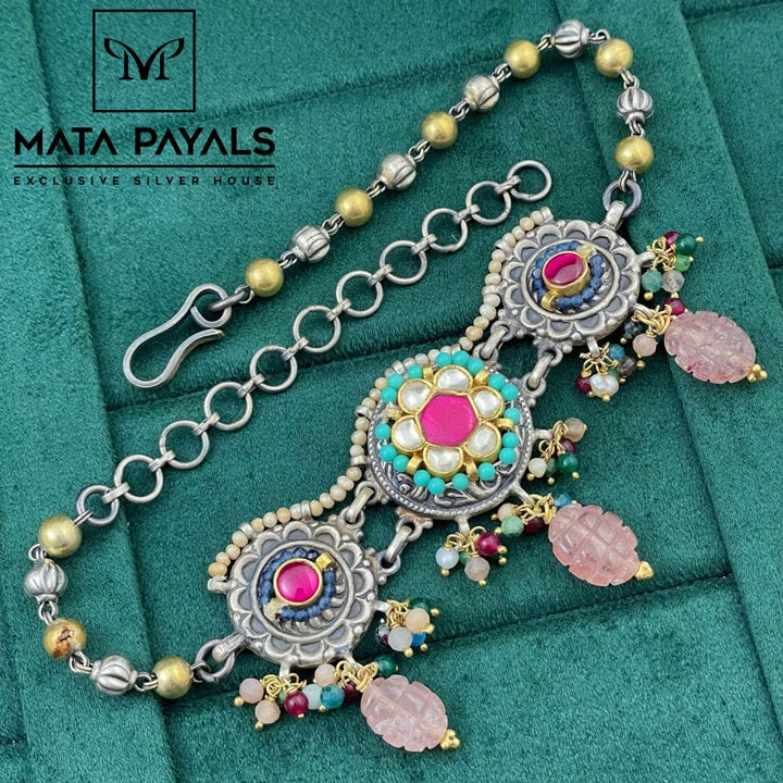 Dual Tone Kundan Choker