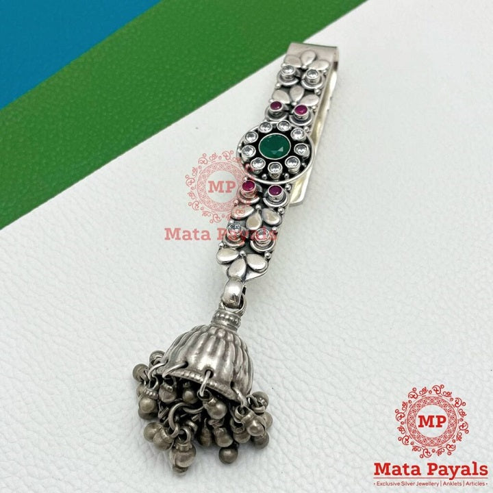 Elegant Oxidised Jhumka Key Chain