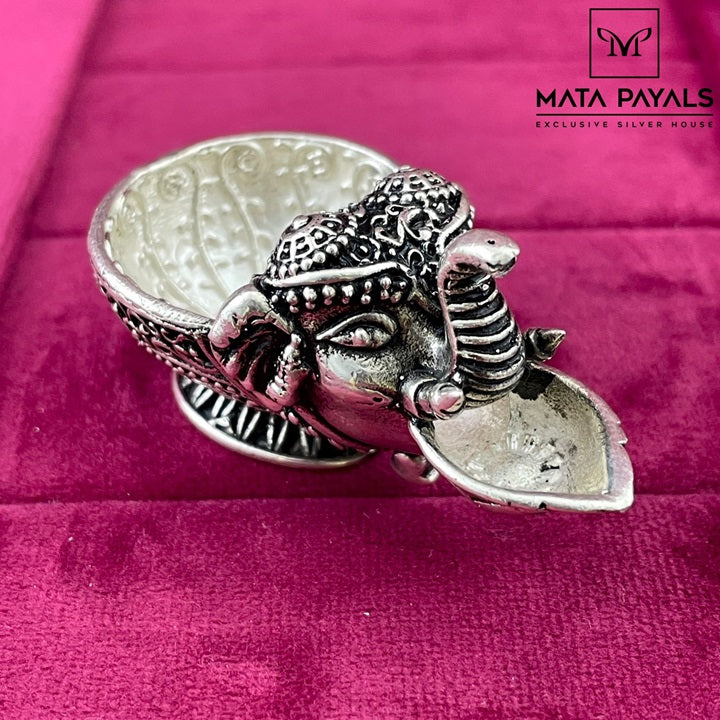 Oxidised Elephant Deepa 