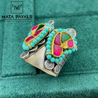 Eye – Catching Dual Tone Finger Ring