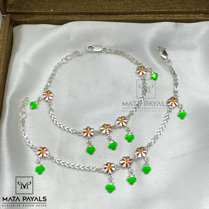 Floral Baby Anklet (4-5 Years )