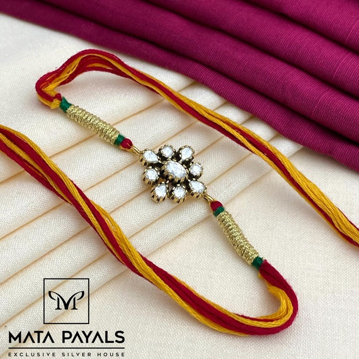 Galvanizing Gold Plated Rakhi