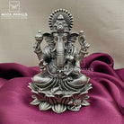 Shri Ekadanta Oxidised Idol