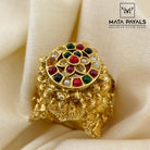 Luxurious Navaratna Finger Ring