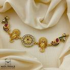 Attractive Floral Ganesha Choker