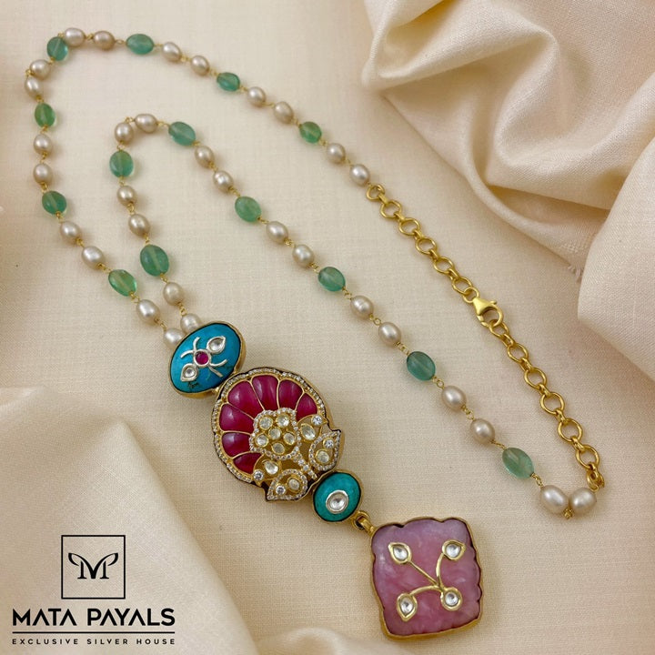 Heritage Kundan Pendant Chain