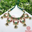 Greene Lotus Kundan Gold Plated Necklace