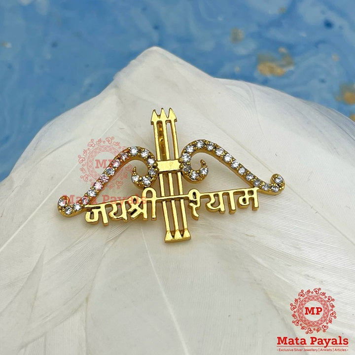 Jai Shri Ram Gold Plated Pendant