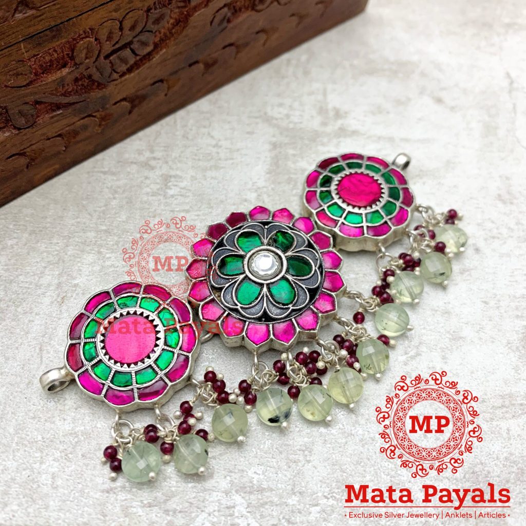 Jodhpuri Oxidised Kundan Choker