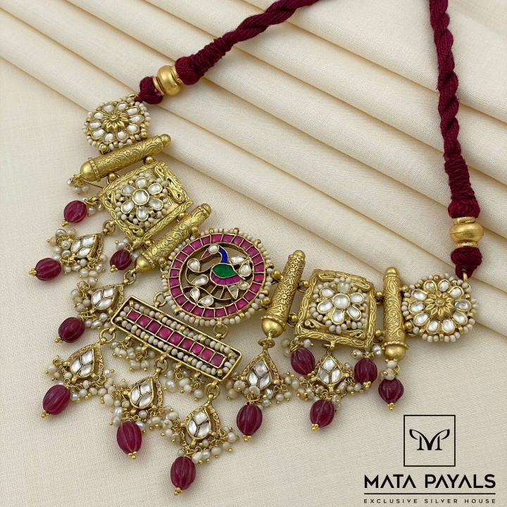 Kundan Temple Necklace