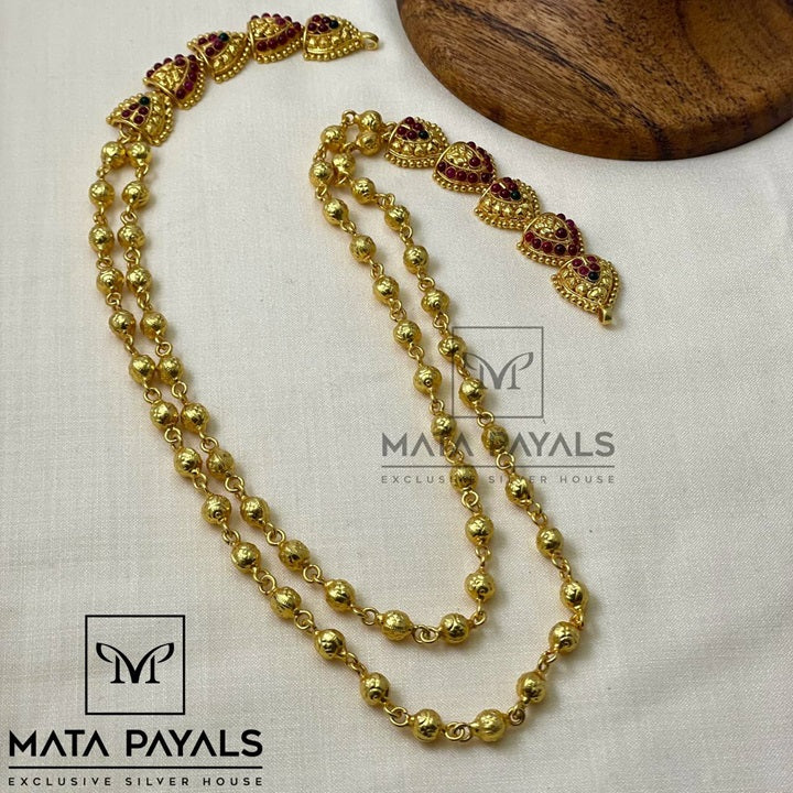 Layer Gold Plated Traditional Necklace