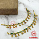 Leafy Green Gold Plated Mathi