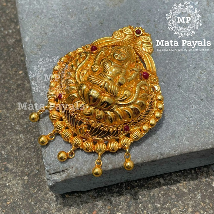 Lovely Lakshmi Gold Plated Pendant