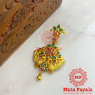 Mayur Duo Floral Elegant Pendant