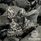 Mayuri Oxidised Jhumka