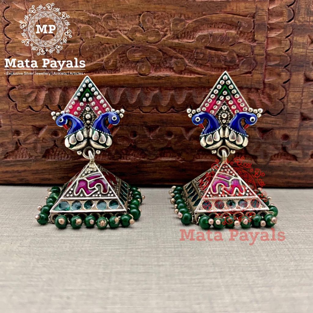 Rajasthani Meena Kari Jhumka