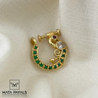 Navilu Green Adjustable Nath