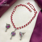 Navrathan Necklace Set