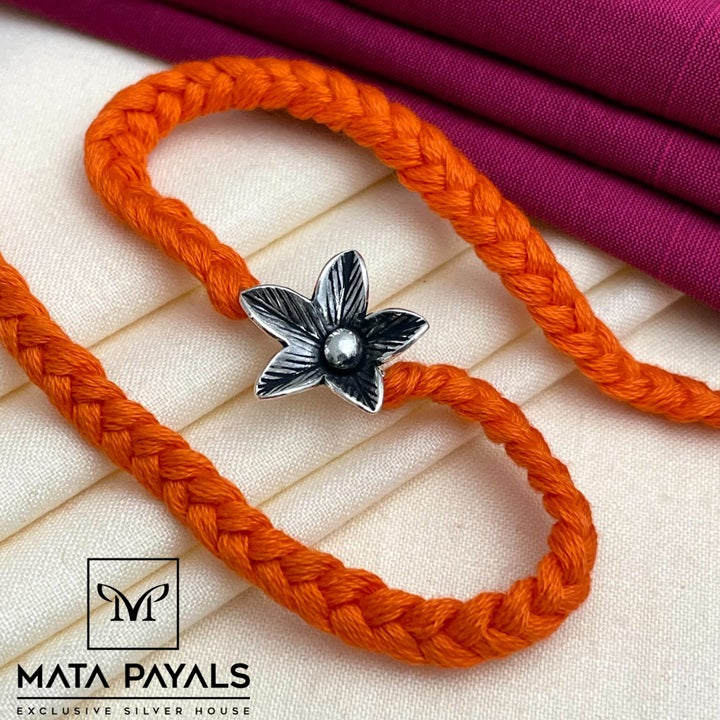 Orange Mouli Rakhi