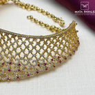 Phenomenal Bridal Wear Gold Plated Choker