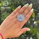 Radiant Silver Finger Ring