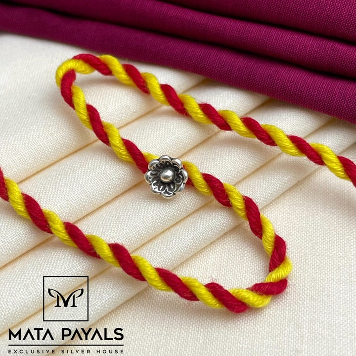 Red And Yellow Thread Rakhi