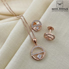 Dazzling Zircon Pendant Sets