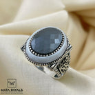 Elegant Black Stone Ring