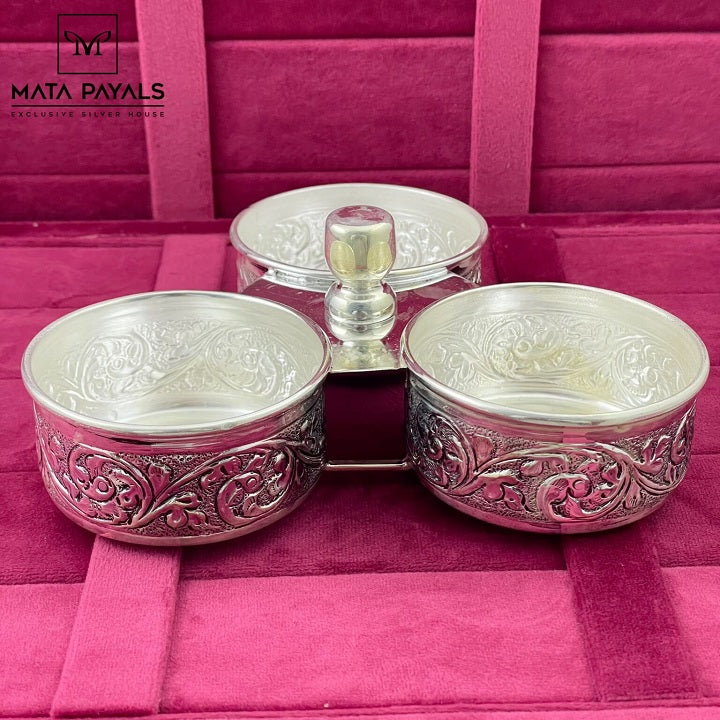 Set Of 3 Kumkum Bharni