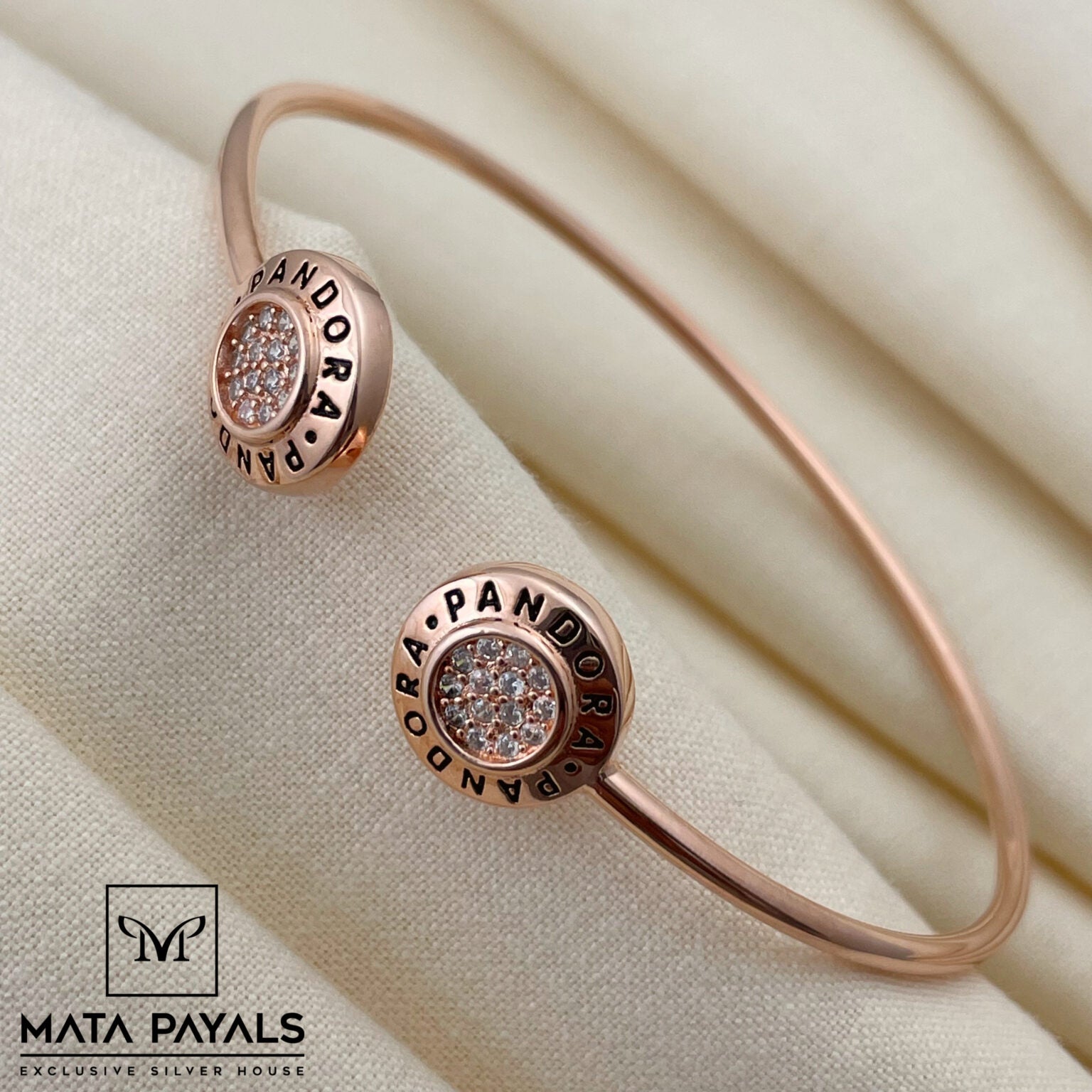 Slim Rose Gold Kada