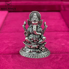 Admirable Lord Ganapati Oxidised Idol