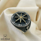 Compass Arrow Ring