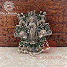 Striking Lakshmi Green Kemp Pendant