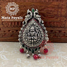 Temple Oxidised Lakshmi Pendant