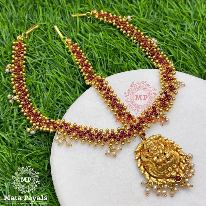 Traditional Maha Lakshmi Gold Plated Mangtika